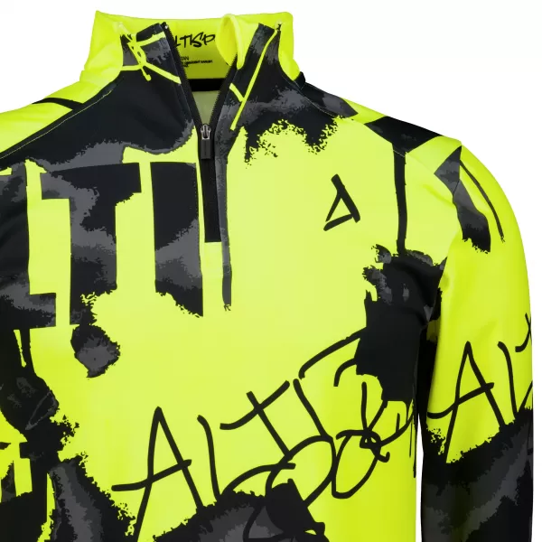  Panouri sportive pentru bărbați Premium Plus ALTISPORT VOJ/ALM076MI04 FLUO-GALBEN 
