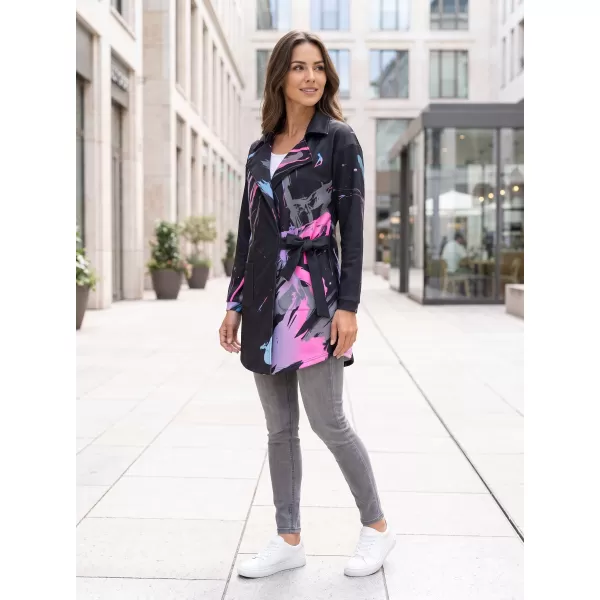  Geanta premium pentru femei pentru femei ALTISPORT VOJ/ALW074MI05 NEGRU -PINK 