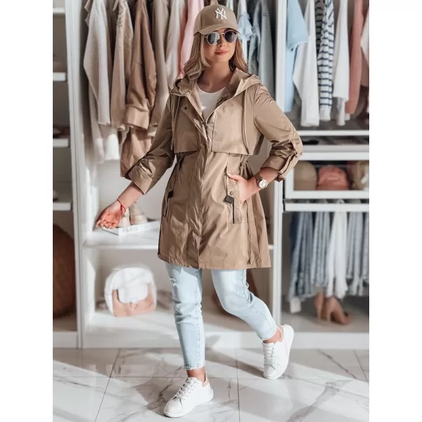  Geacă pentru doamne DSTREET MODOVIA TY4813 CARAMEL 