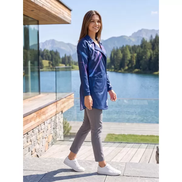  Geanta premium pentru femei pentru femei ALTISPORT VOJ/ALW074MI05 ALBASTRU-VIOLETĂ 
