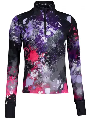Panouri sportive pentru femei Premium Plus ALTISPORT VOJ/ALW055MI04 NEGRU -PINK