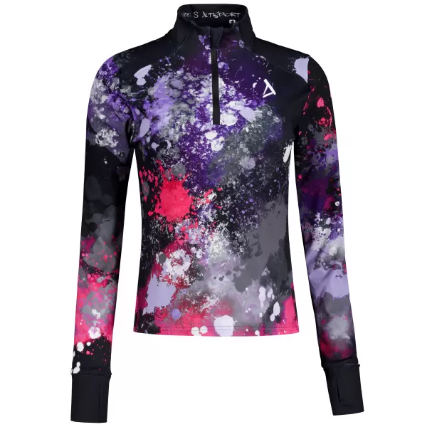  Panouri sportive pentru femei Premium Plus ALTISPORT VOJ/ALW055MI04 NEGRU -PINK 