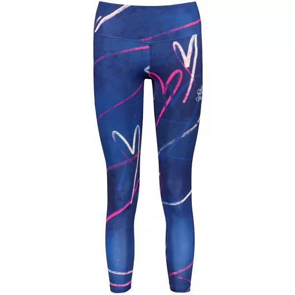  Premium pentru jambiere lungi pentru femei ALTISPORT VOJ/ALW082LEG01 ALBASTRU ÎNCHIS 