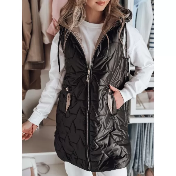  Vestă DSTREET GLITTI TY4804 NEGRU 