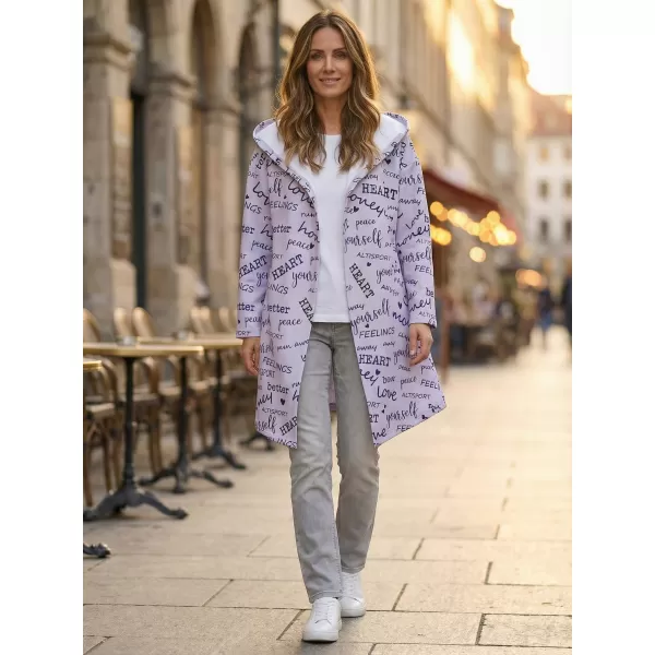  Premium de cardigan pentru femei ALTISPORT VOJ/ALW067MI07 VIOLET 