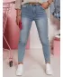 Pantalonii pentru doamne DSTREET LIMORE UY2348 ALBASTRU DESCHIS