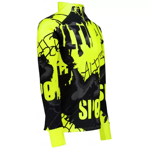  Panouri sportive pentru bărbați Premium Plus ALTISPORT VOJ/ALM076MI04 FLUO-GALBEN 