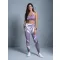 Premium pentru jambiere lungi pentru femei ALTISPORT VOJ/ALW081LEG01 VIOLET