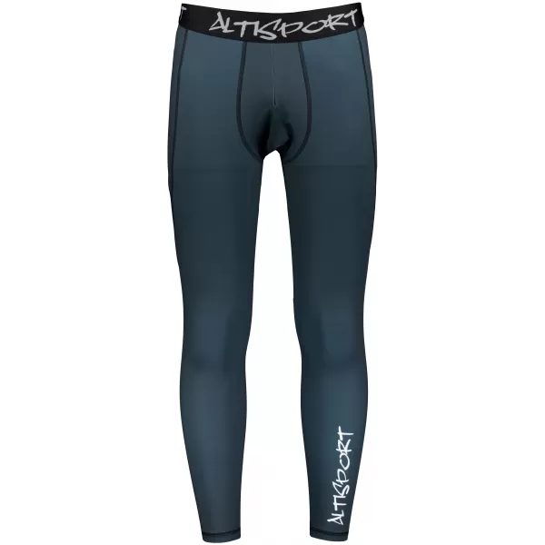  Jambiere sport pentru bărbați de premiu lung ALTISPORT VOJ/ALM000LEG01 GRI ÎNCHIS 