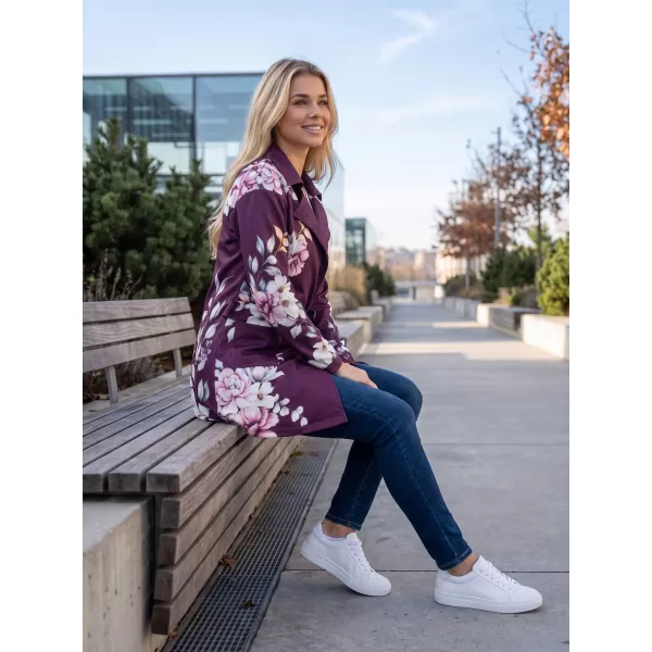  Geanta premium pentru femei pentru femei ALTISPORT VOJ/ALW087MI05 BURGUNDIA 