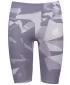 Jambiere pentru femei deasupra genunchilor premium ALTISPORT VOJ/ALW080LEG02 GRI-VIOLETĂ