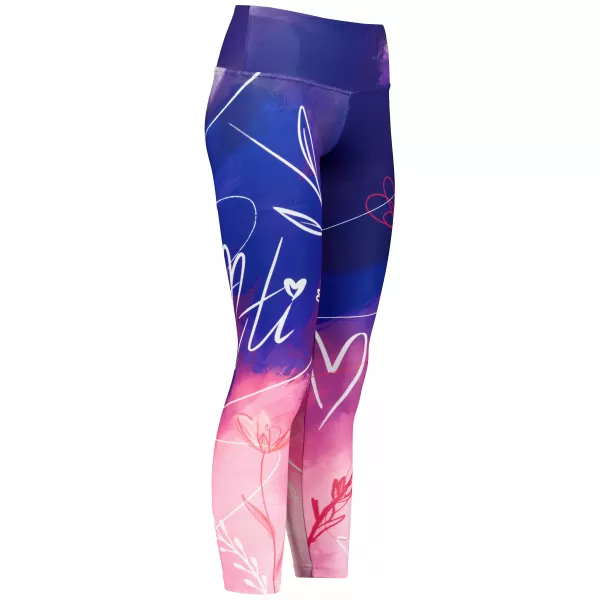  Premium pentru jambiere lungi pentru femei ALTISPORT VOJ/ALW083LEG01 VIOLET 
