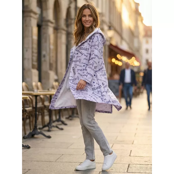  Premium de cardigan pentru femei ALTISPORT VOJ/ALW067MI07 VIOLET 