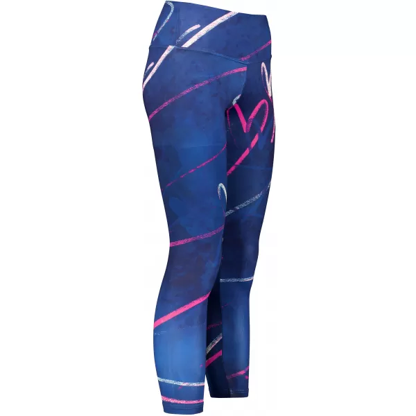  Premium pentru jambiere lungi pentru femei ALTISPORT VOJ/ALW082LEG01 ALBASTRU ÎNCHIS 