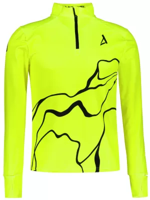 Panouri sportive pentru bărbați Premium Plus ALTISPORT VOJ/ALM073MI04 FLUO-GALBEN