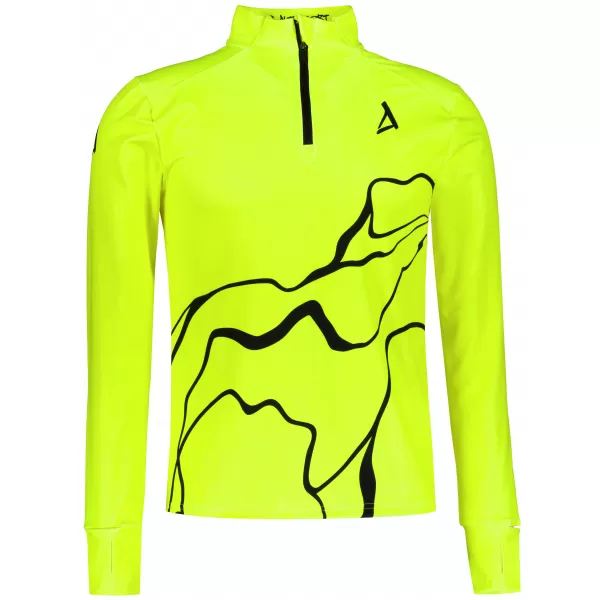  Panouri sportive pentru bărbați Premium Plus ALTISPORT VOJ/ALM073MI04 FLUO-GALBEN 