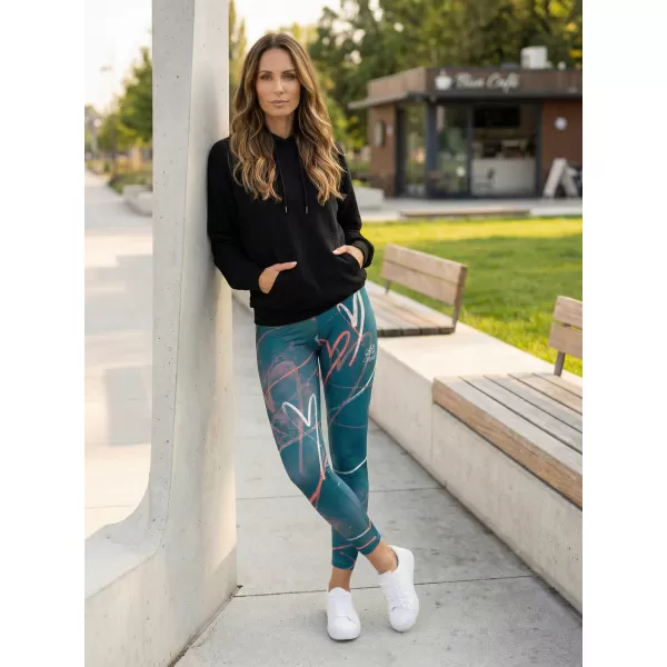  Premium pentru jambiere lungi pentru femei ALTISPORT VOJ/ALW082LEG01 KEROSEN 