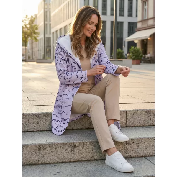 Premium de cardigan pentru femei ALTISPORT VOJ/ALW067MI07 VIOLET 