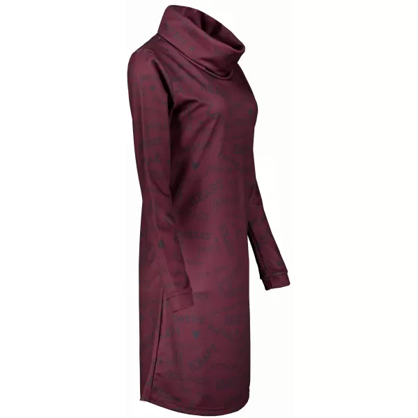  Panouri premium extinse pentru femei ALTISPORT VOJ/ALW067MI06 BURGUNDIA 