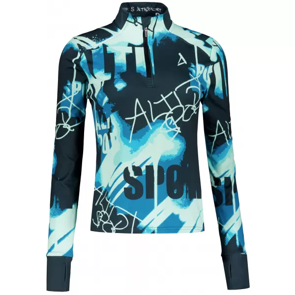  Panouri sportive pentru femei Premium Plus ALTISPORT VOJ/ALW076MI04 ALBASTRU/NEGRU 