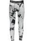 Jambiere sport pentru bărbați de premiu lung ALTISPORT VOJ/ALM079LEG01 NEGRU -GRAY
