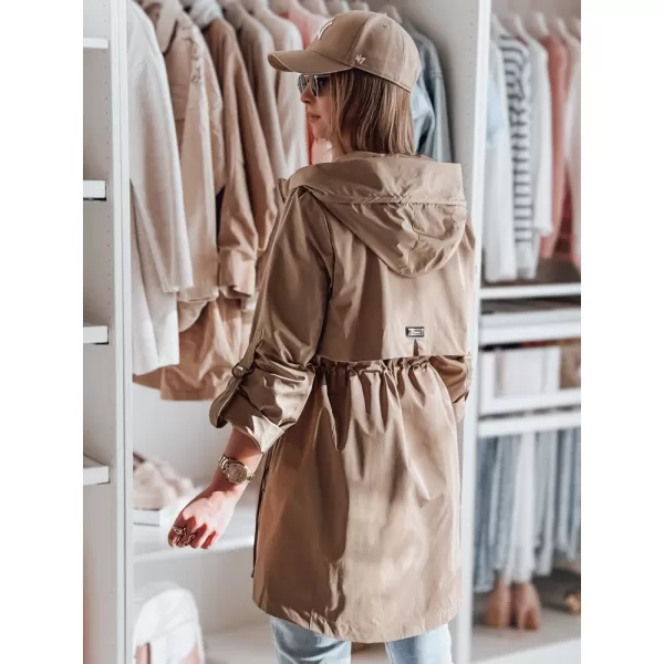  Geacă pentru doamne DSTREET MODOVIA TY4813 CARAMEL 