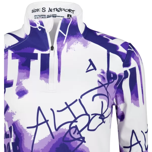  Panouri sportive pentru femei Premium Plus ALTISPORT VOJ/ALW076MI04 VIOLET/ALB 