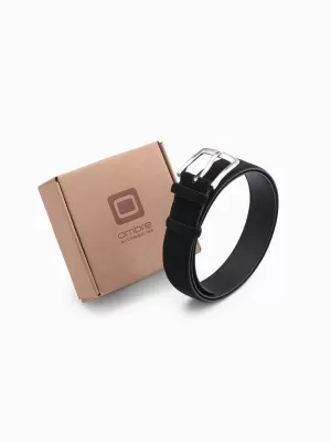 Centura bărbaților OMBRE OU-ACBE-0112 NEGRU