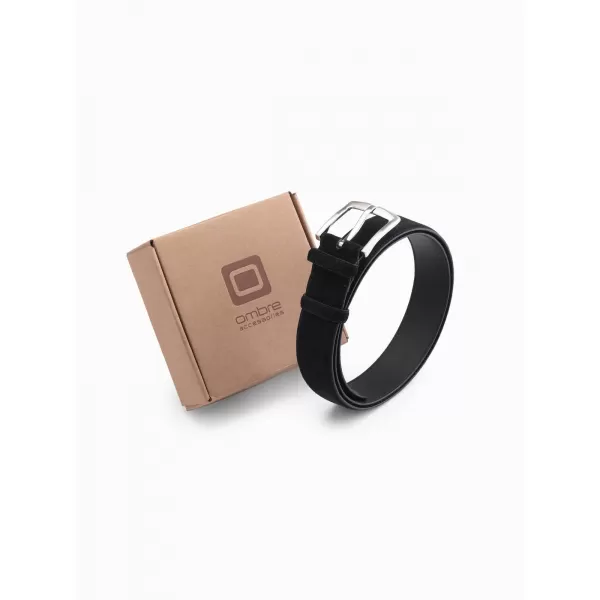  Centura bărbaților OMBRE OU-ACBE-0112 NEGRU 