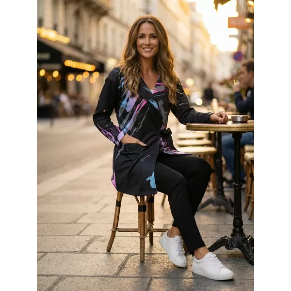  Geanta premium pentru femei pentru femei ALTISPORT VOJ/ALW074MI05 NEGRU -PINK 