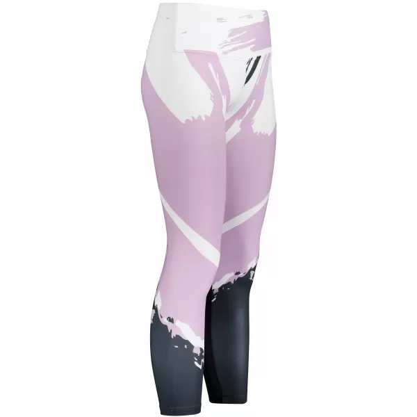  Premium pentru jambiere lungi pentru femei ALTISPORT VOJ/ALW081LEG01 ROZ-NEGRU 