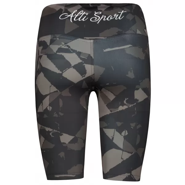 Jambiere pentru femei deasupra genunchilor premium ALTISPORT VOJ/ALW080LEG02 MARO ÎNCHIS 