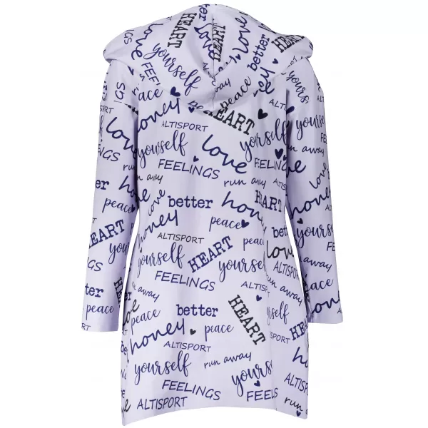 Premium de cardigan pentru femei ALTISPORT VOJ/ALW067MI07 VIOLET 