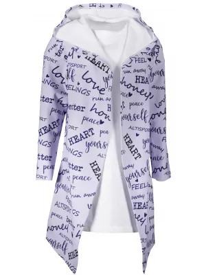 Premium de cardigan pentru femei ALTISPORT VOJ/ALW067MI07 VIOLET