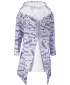 Premium de cardigan pentru femei ALTISPORT VOJ/ALW067MI07 VIOLET