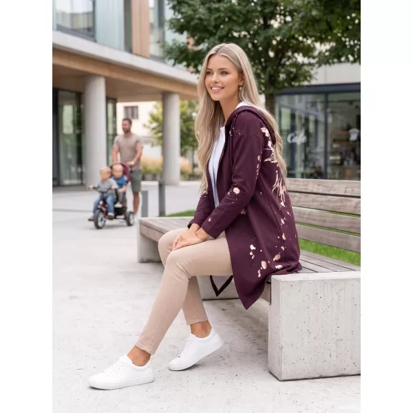  Cardigan premium pentru femei ALTISPORT VOJ/ALW077MI07 MINEREU 