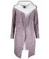 Premium de cardigan pentru femei ALTISPORT VOJ/ALW067MI07 VECHI ROZ