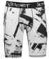 Jambiere sport pentru bărbați pe genunchii premium ALTISPORT VOJ/ALM079LEG02 NEGRU -GRAY