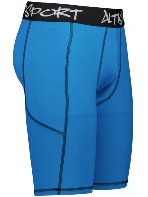 Jambiere sport pentru bărbați pe genunchii premium ALTISPORT VOJ/ALM000LEG02 KEROSEN