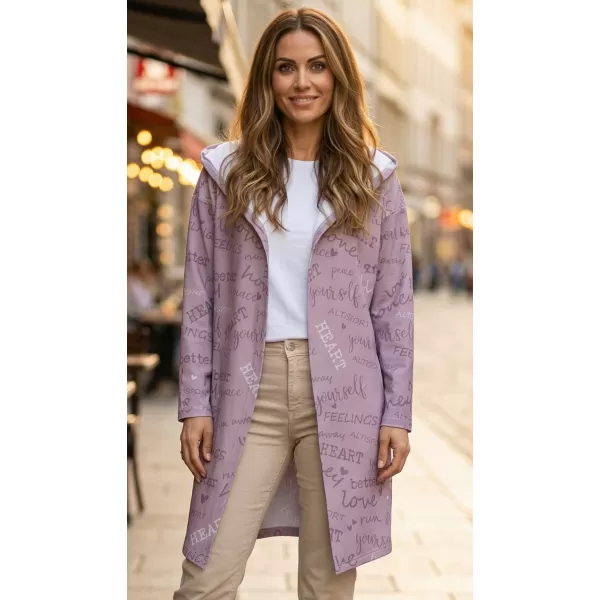  Premium de cardigan pentru femei ALTISPORT VOJ/ALW067MI07 VECHI ROZ 