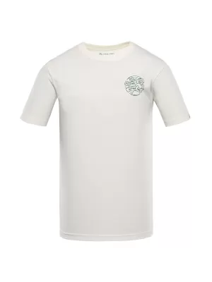 Tricou pentru bărbați din bumbac organic ALPINE PRO TERMES 2 BEJ