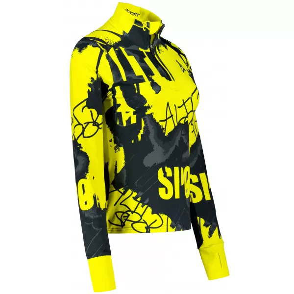  Panouri sportive pentru femei Premium Plus ALTISPORT VOJ/ALW076MI04 FLUO-GALBEN 