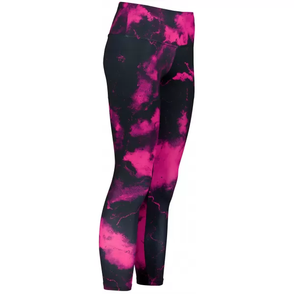  Premium pentru jambiere lungi pentru femei ALTISPORT VOJ/ALW066LEG01 NEGRU -PINK 