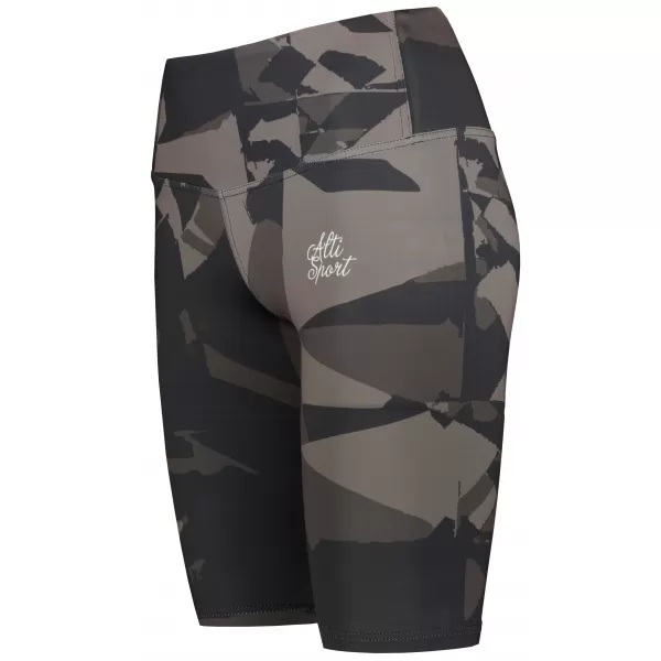 Jambiere pentru femei deasupra genunchilor premium ALTISPORT VOJ/ALW080LEG02 MARO ÎNCHIS 