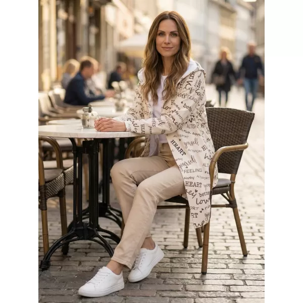  Premium de cardigan pentru femei ALTISPORT VOJ/ALW067MI07 CREMĂ 