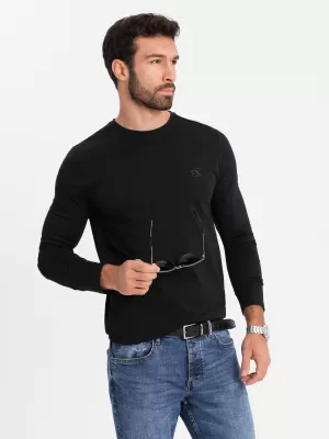 Cămaşă OMBRE OM-LSBC-0124 NEGRU
