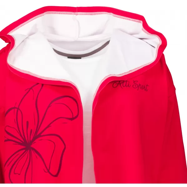  Cardigan premium pentru femei ALTISPORT VOJ/ALW075MI07 ROȘU-APRINS 