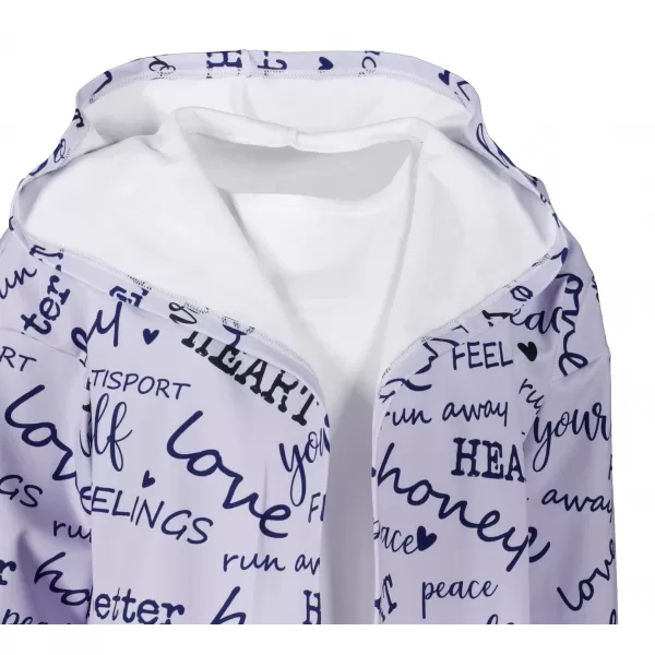 Premium de cardigan pentru femei ALTISPORT VOJ/ALW067MI07 VIOLET 