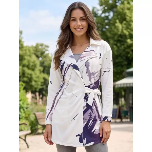  Geanta premium pentru femei pentru femei ALTISPORT VOJ/ALW074MI05 ALB -VIOLET 