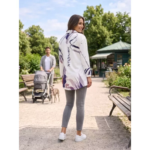  Geanta premium pentru femei pentru femei ALTISPORT VOJ/ALW074MI05 ALB -VIOLET 